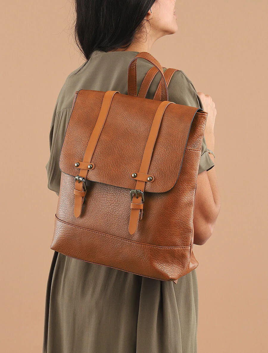 Arley rugzak - Camel - Image 4