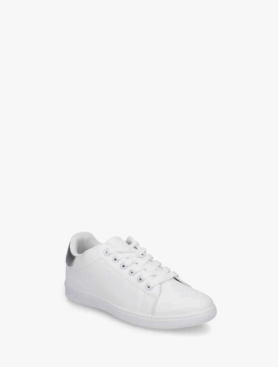 Basic sneakers van imitatieleer - Geld - Image 2