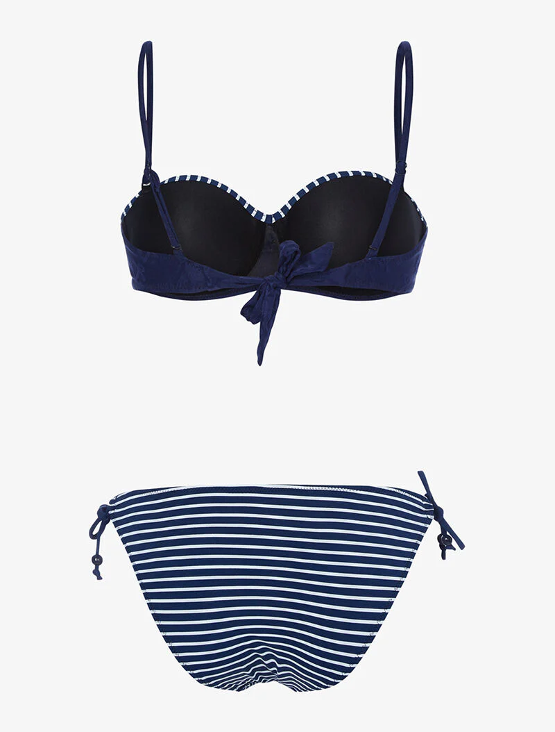 Bikini inspiratie matroosstijl - donkerblauw - marineblauw - Image 2