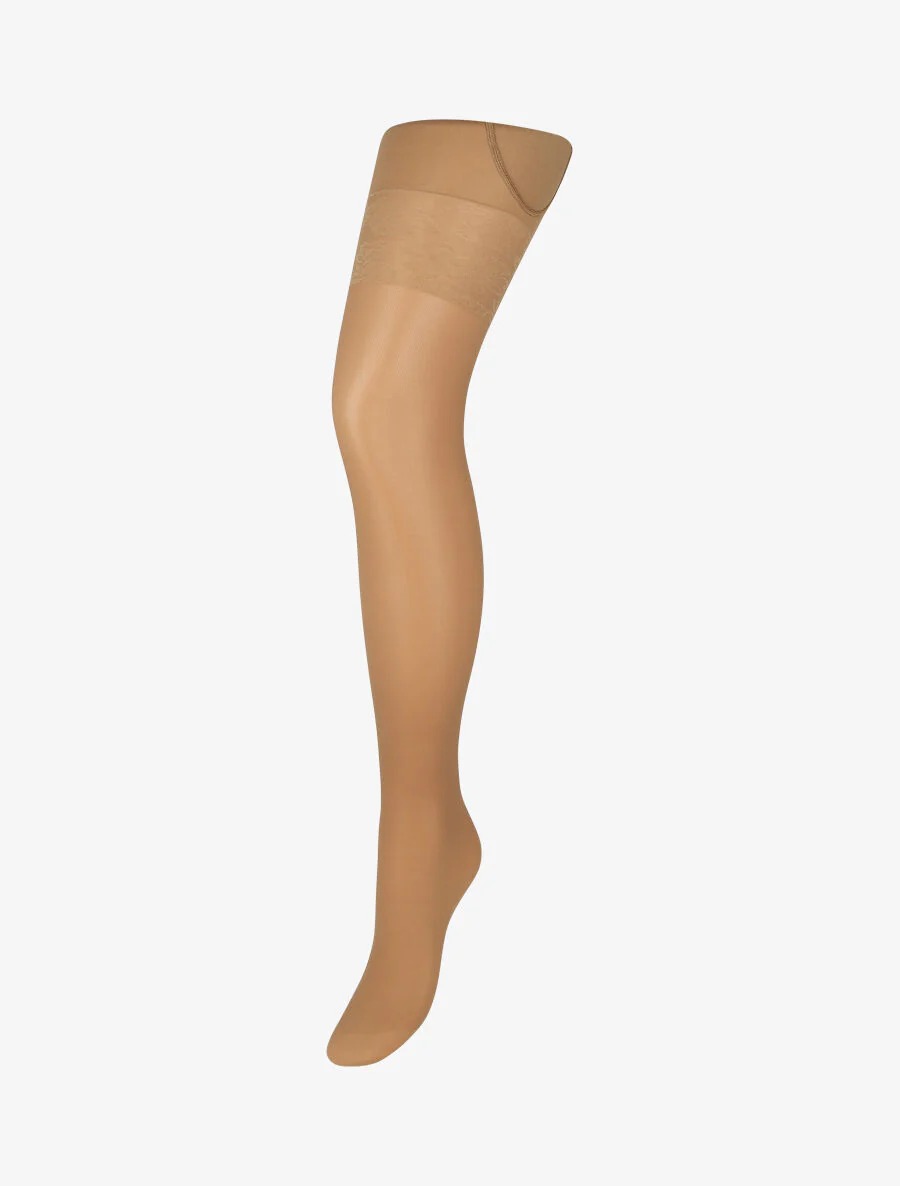 Gestileerde dijbeenpanty's - Beige