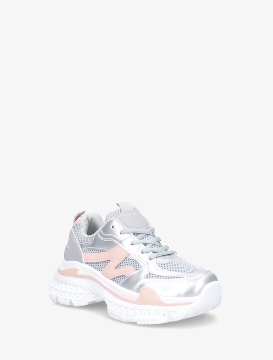 Effen sneakers met een gestructureerde zool - Geld - Image 2