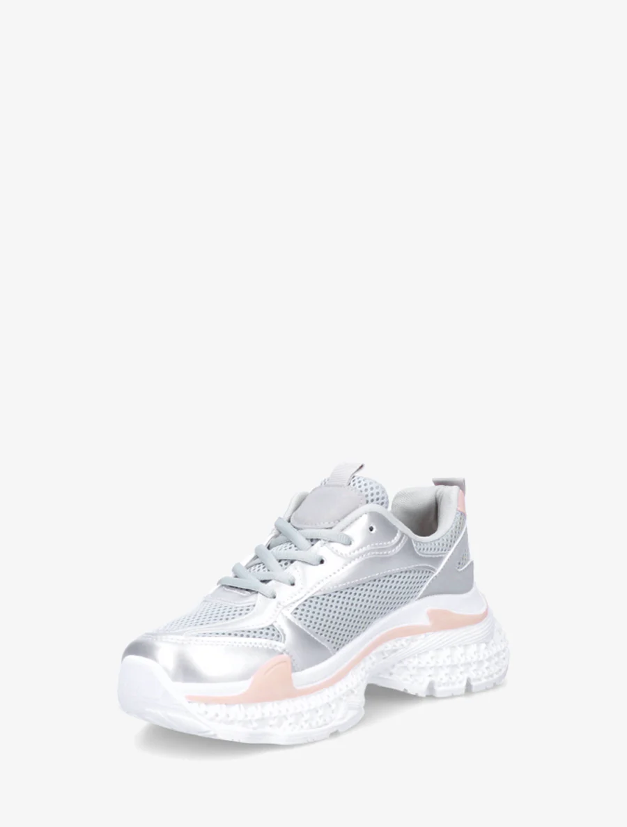 Effen sneakers met een gestructureerde zool - Geld - Image 3