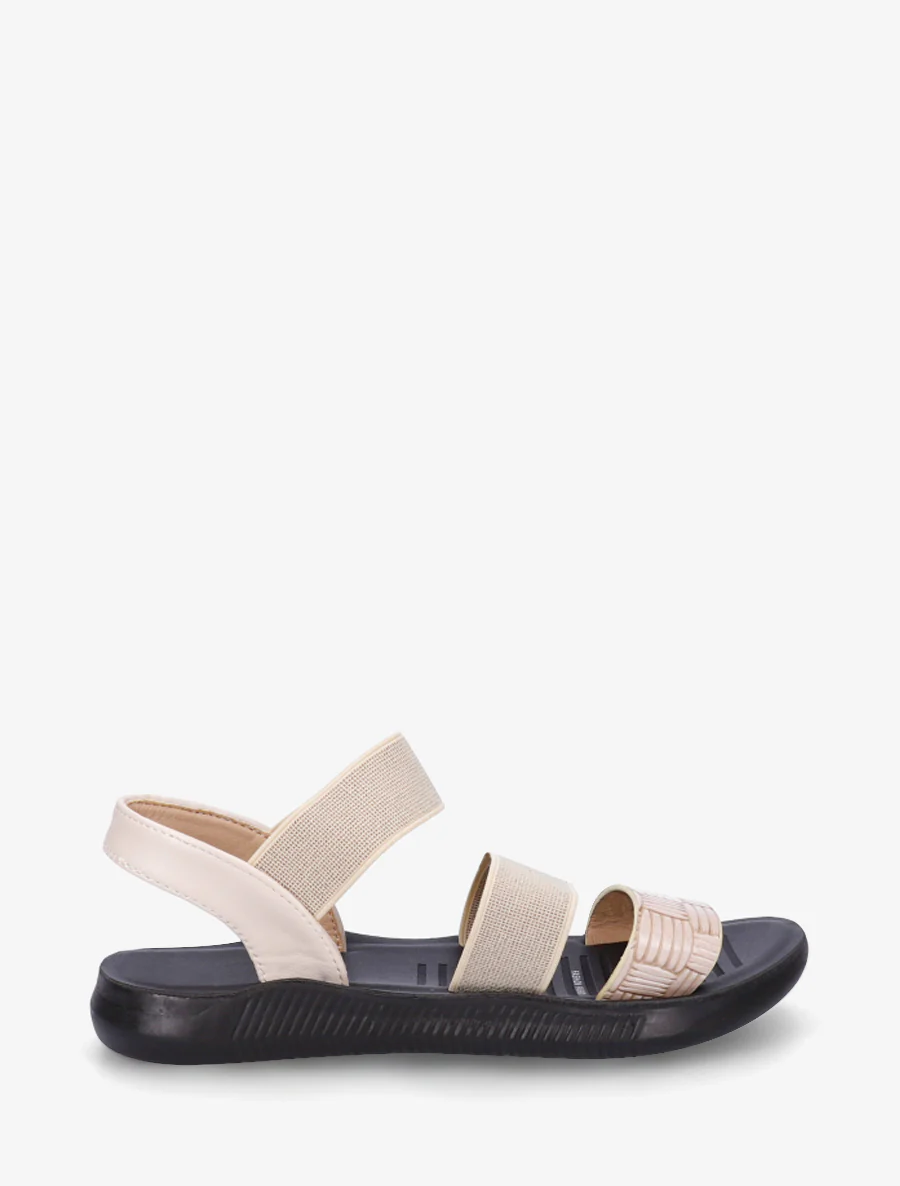 Elastische sandalen - Beige