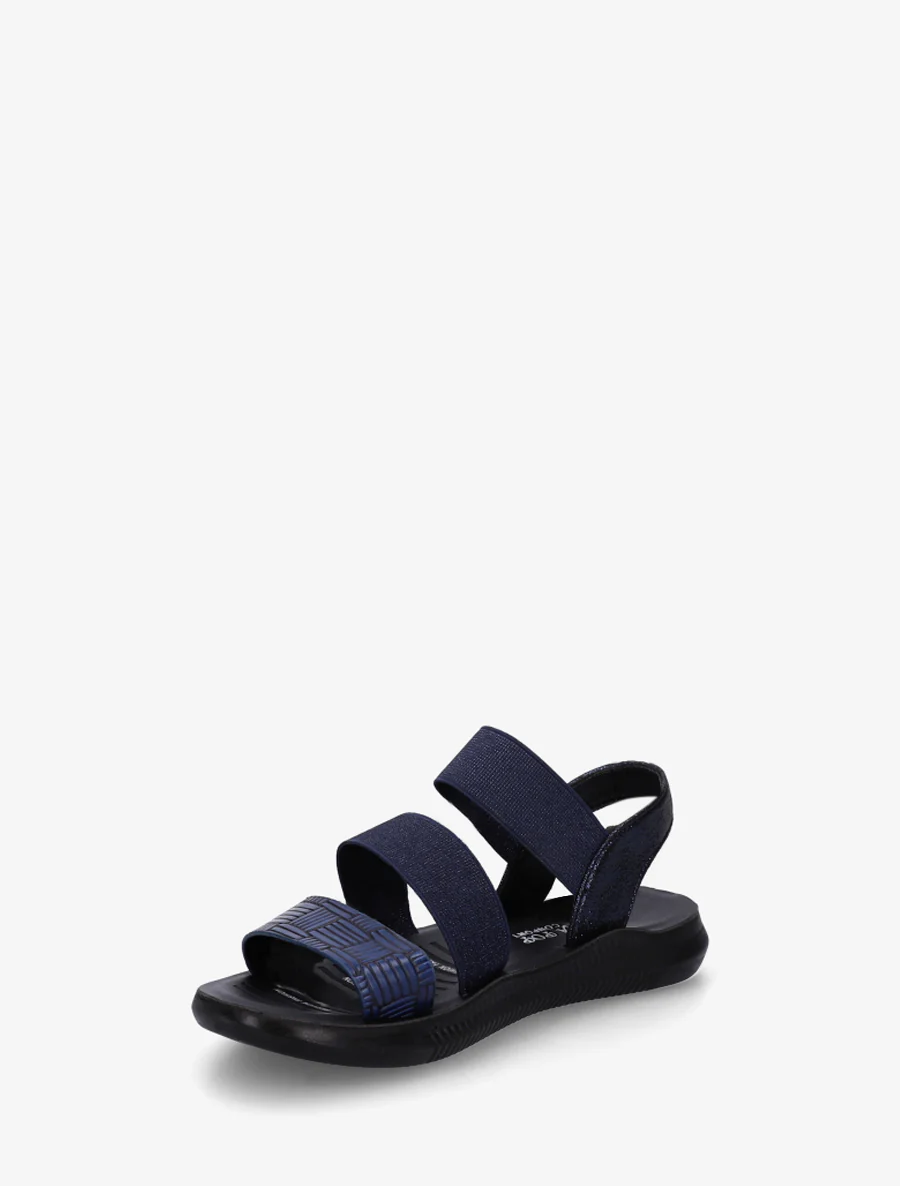 Elastische sandalen - Marine - Image 3