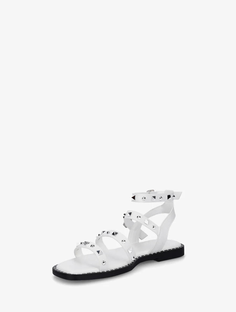 Gespikkelde meerbandige sandalen - Wit - Image 3