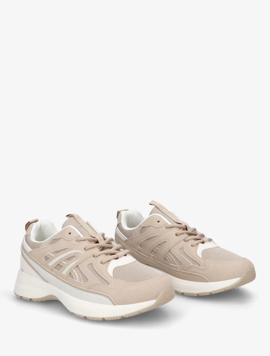 Gestileerde klassieke sneakers - Mol - Image 4