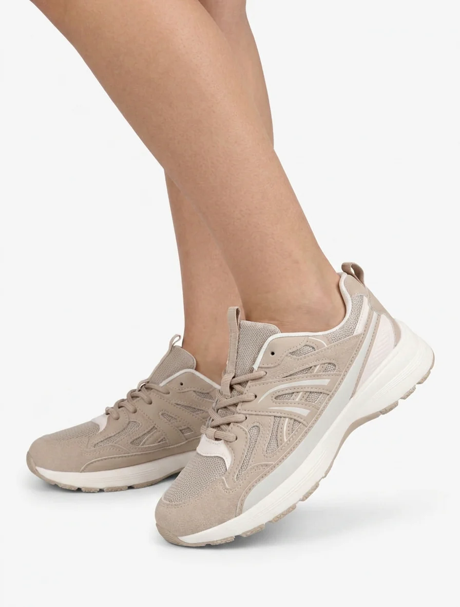 Gestileerde klassieke sneakers - Mol - Image 5