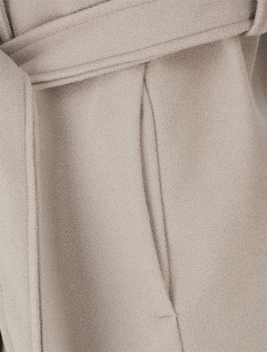 Getailleerde lange jas met knopen - Mol - Image 3