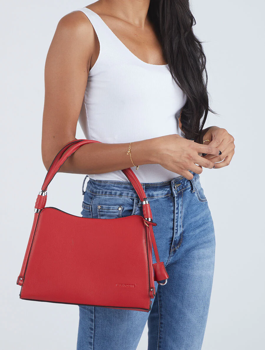 Handtas Cécile - Rood - Image 5