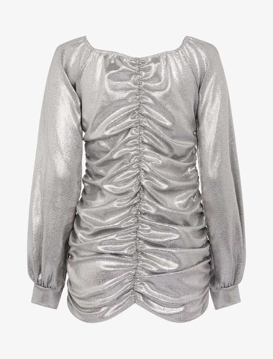 Iridescente, nauwsluitende tuniek - Geld - Image 2