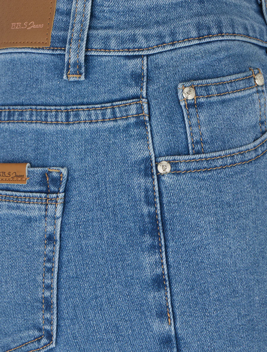 Jean klassieke skinny fit - Blauw - Image 3