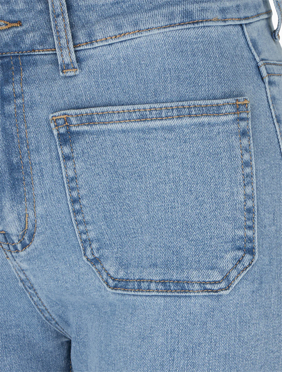 Jean met rechte pasvorm - Blauw - Image 3