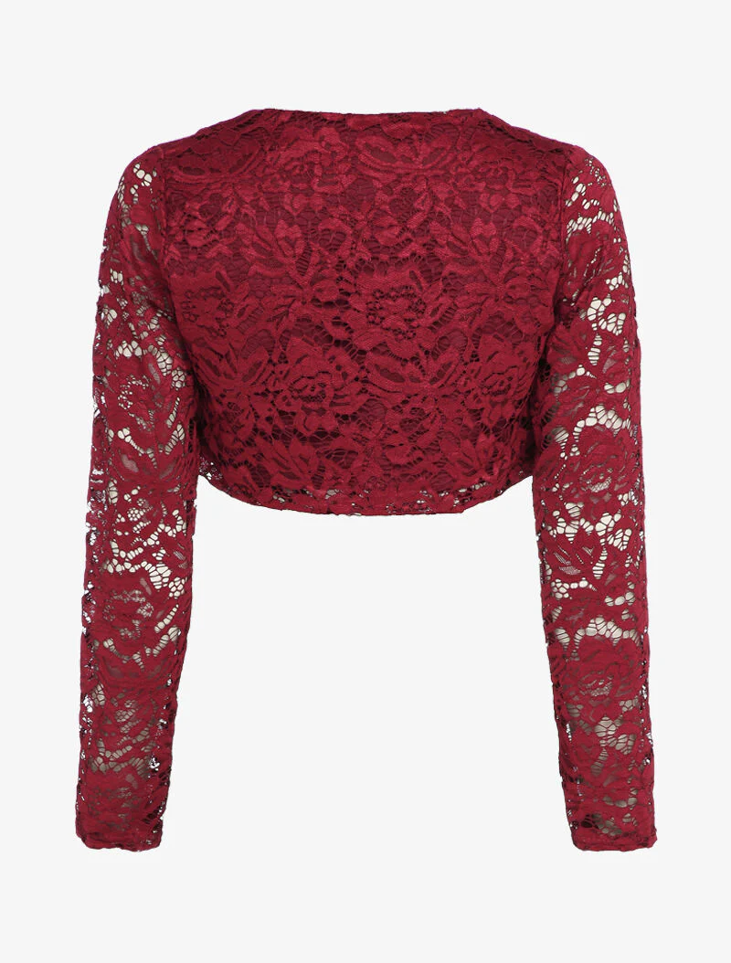 Kant bolero - Bordeaux - Image 2