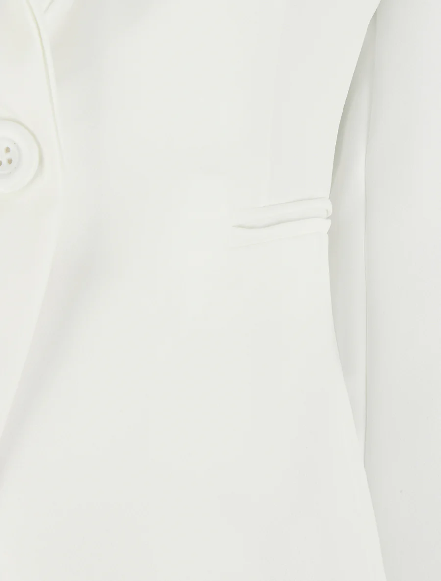 Klassieke rechte blazer - Wit - Image 3