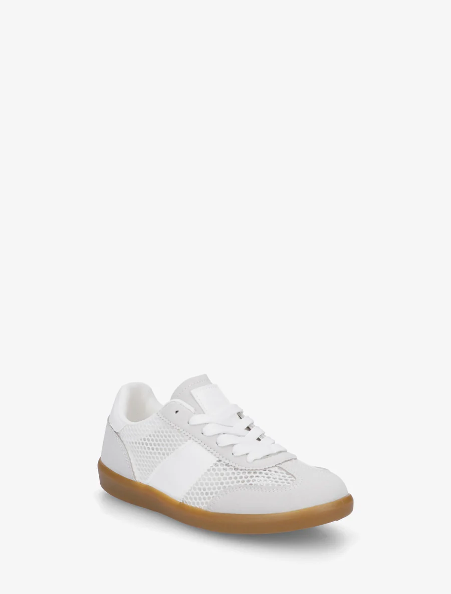 Lage geperforeerde sneakers - Wit - Image 2