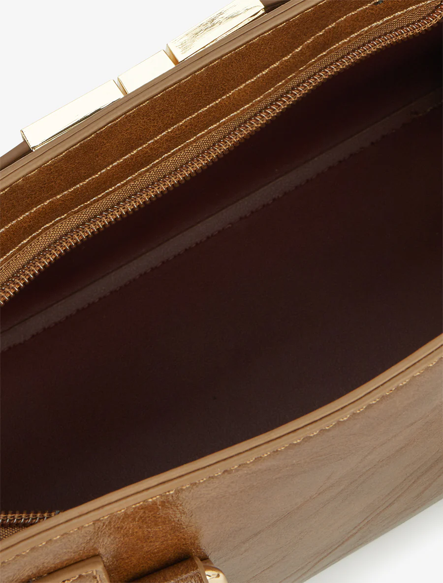 Marthe handtas - Kameel - Image 4