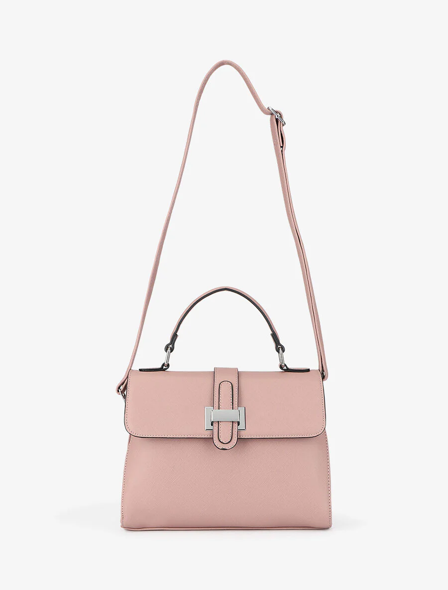 Piper handtas - Oud roze - Image 3