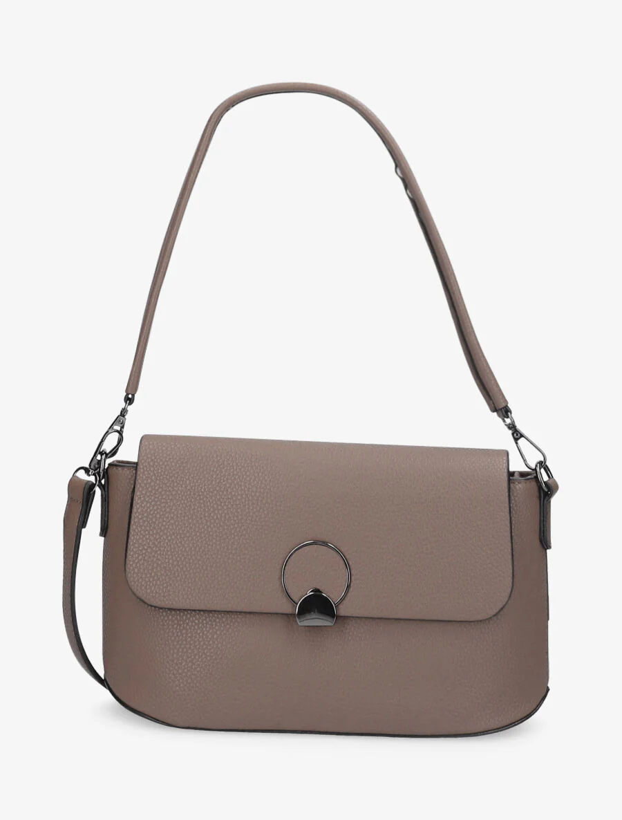 Roxane baguette tas - taupe
