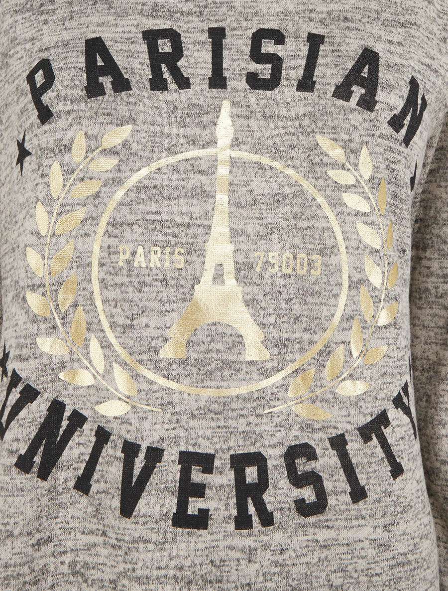 Ruim T-shirt Parisian University - Mol - Image 3