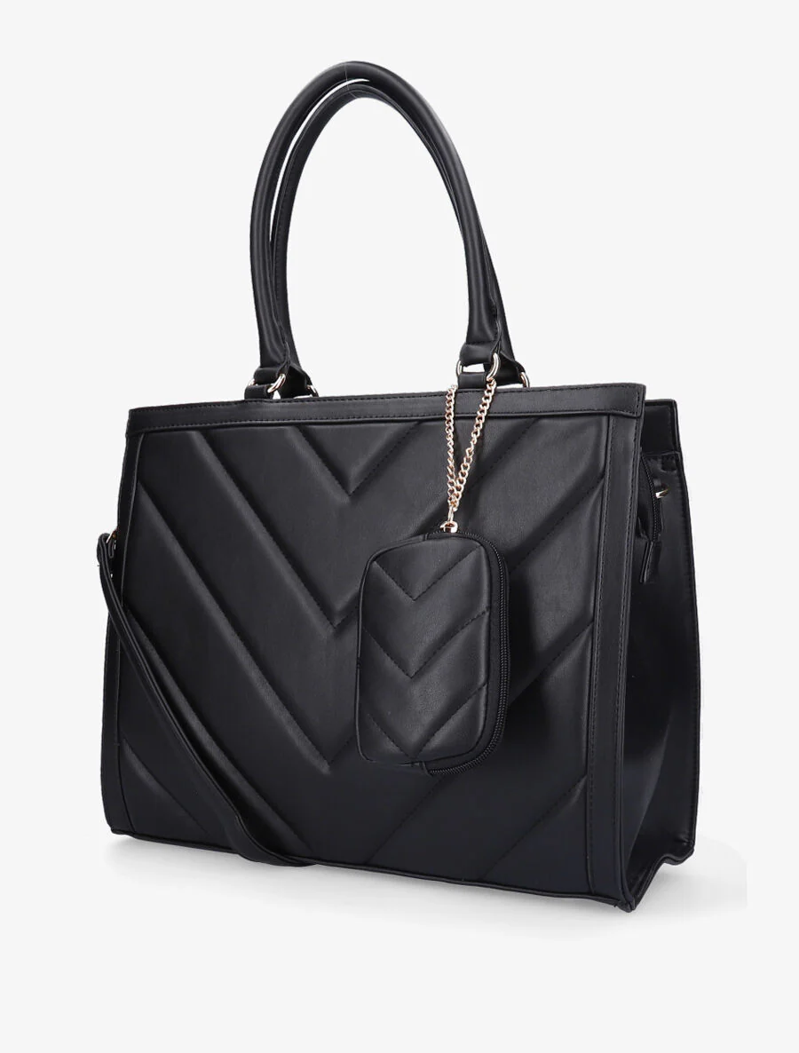 Julia shopper tas - Zwart - Image 2