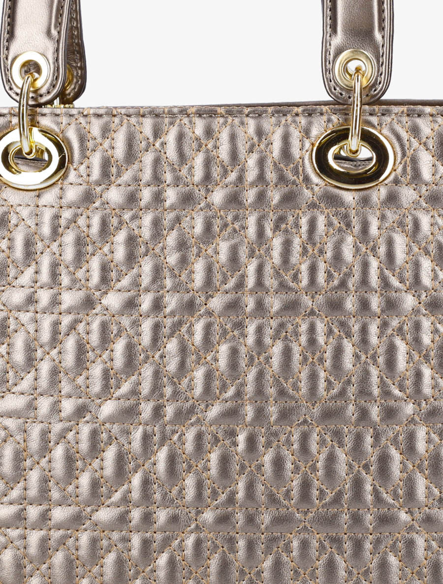 Mathilde shopper tas - Lichtgoud - Image 4