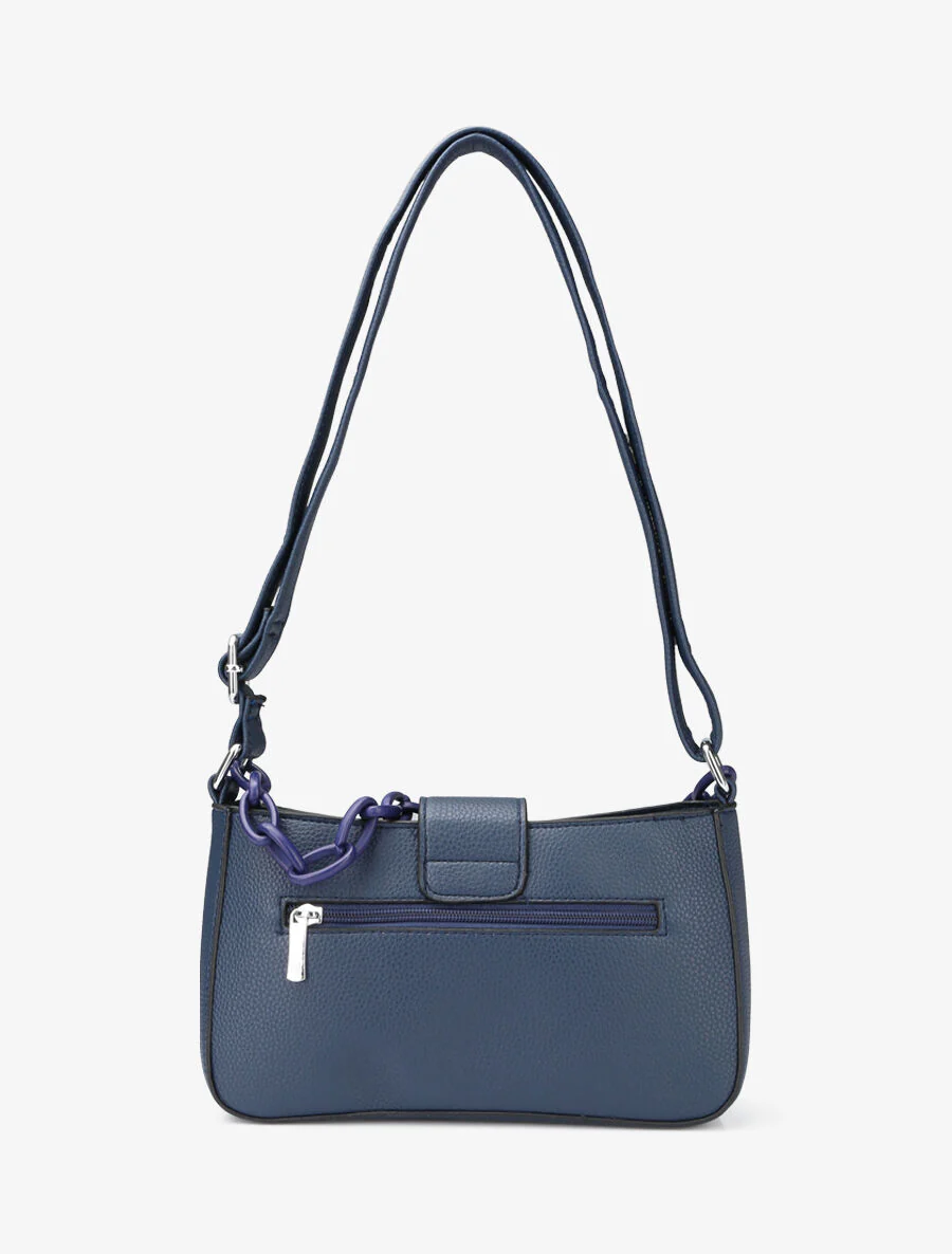 Schoudertas Amandine - Marineblauw - Image 3