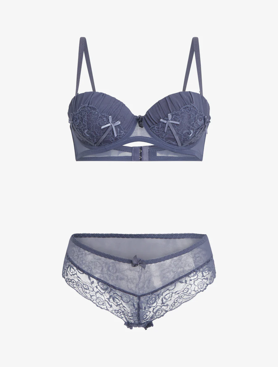 SG set met bh en slip - Paars