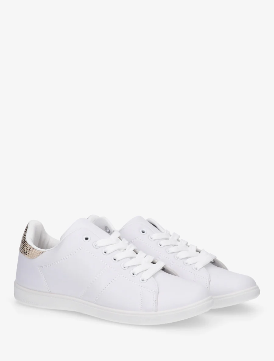 Slangen sneakers - Wit