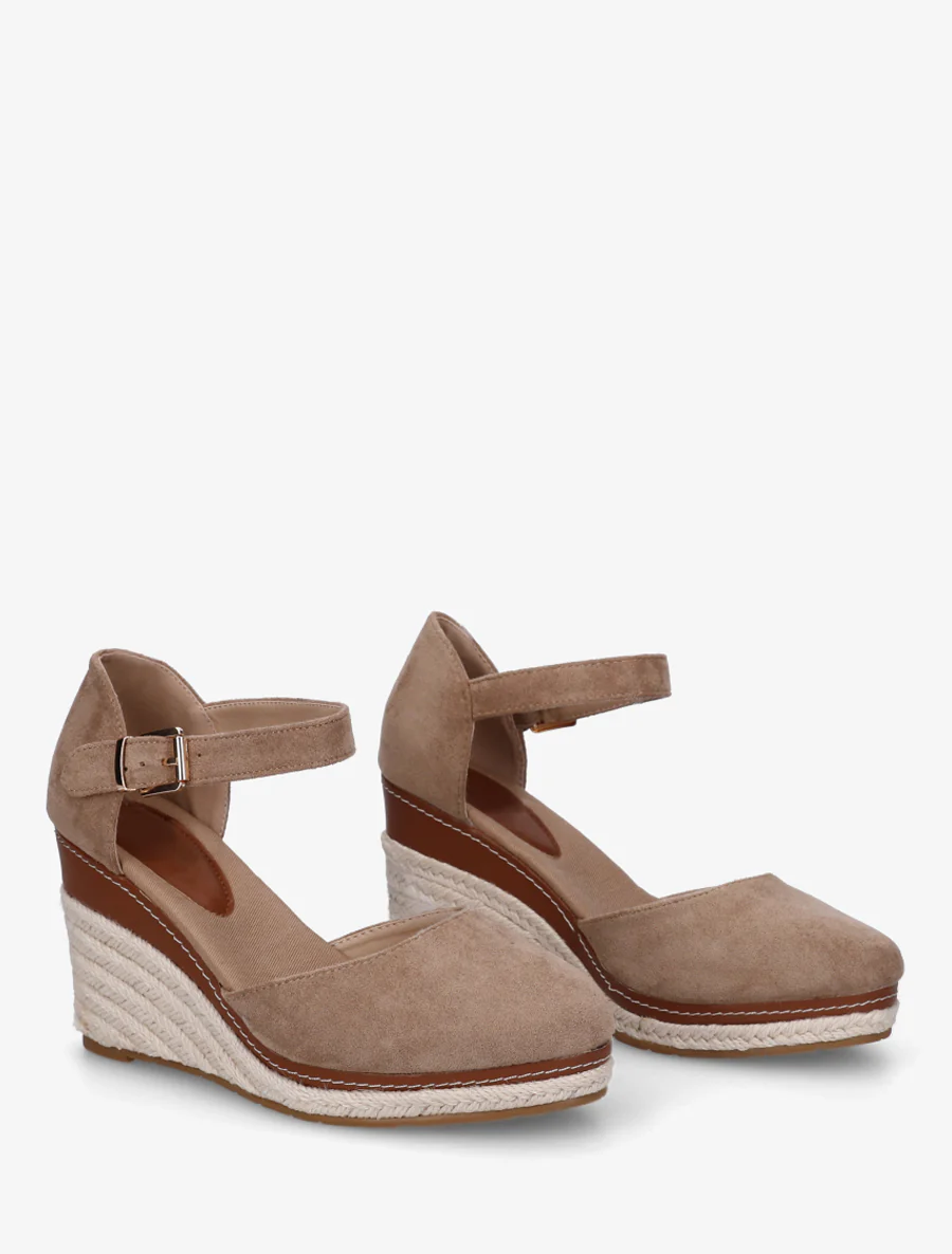 Sleehak espadrilles van suède - Mol - Image 4