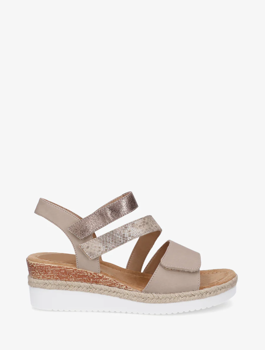 Sleehaksandalen met klittenband - Mol