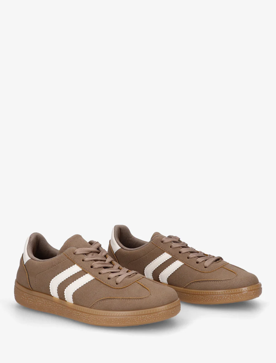 Sneakers van nubuck-effect met rubberen zool - Mol - Image 4