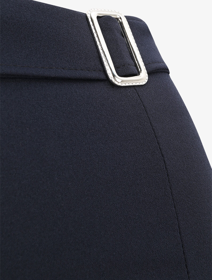 Standaard maat flare broek - Donkerblauw - Image 3