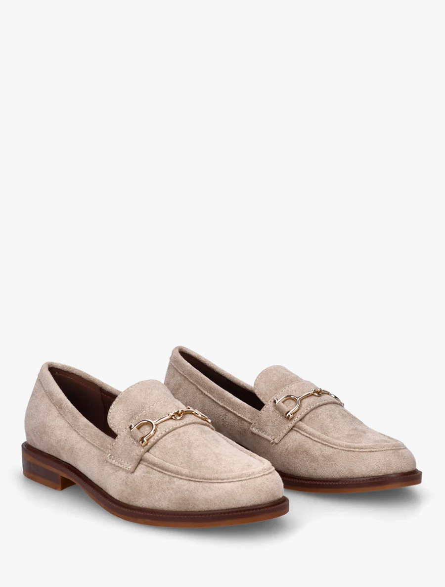 Suède mocassins met metalen gesp - Mol - Image 4