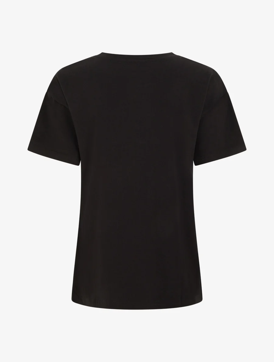 T-shirt Love you to the moon - Zwart - Image 2