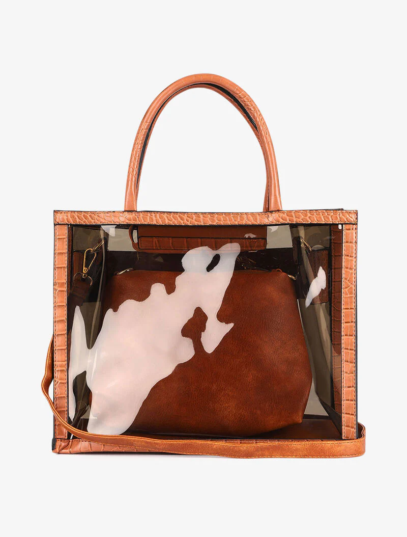 Margane boodschappentas - Camel - Image 3
