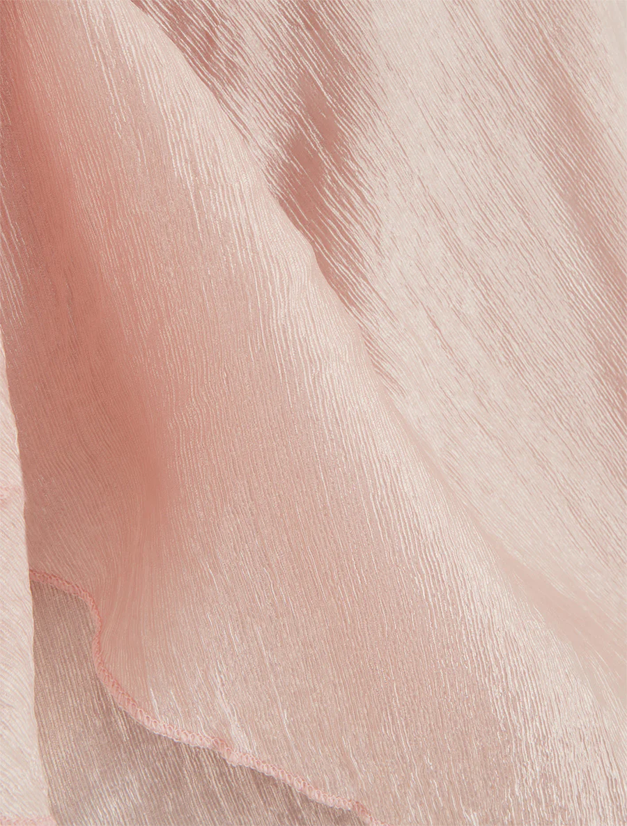 Textuurstof caraco - Roos - Image 3