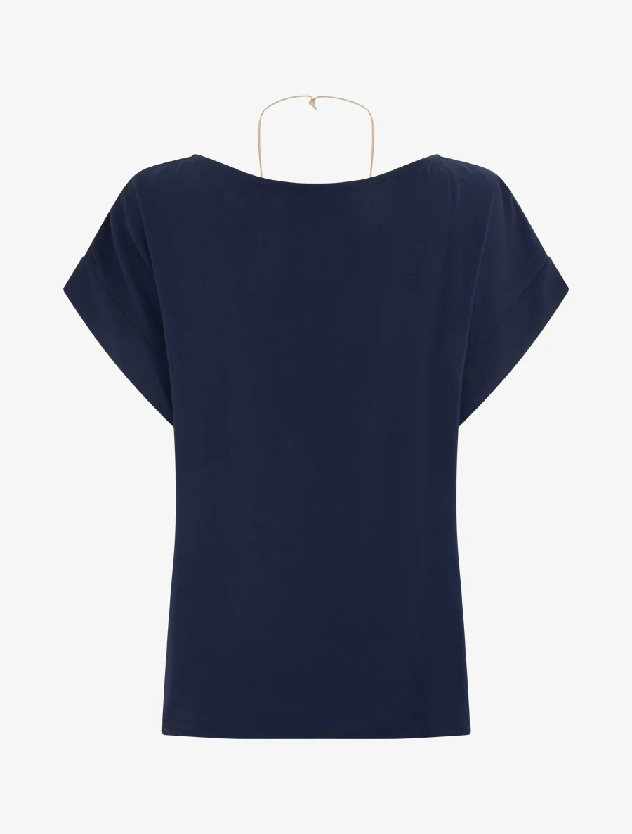 Top met korte mouwen - Marine - Image 2