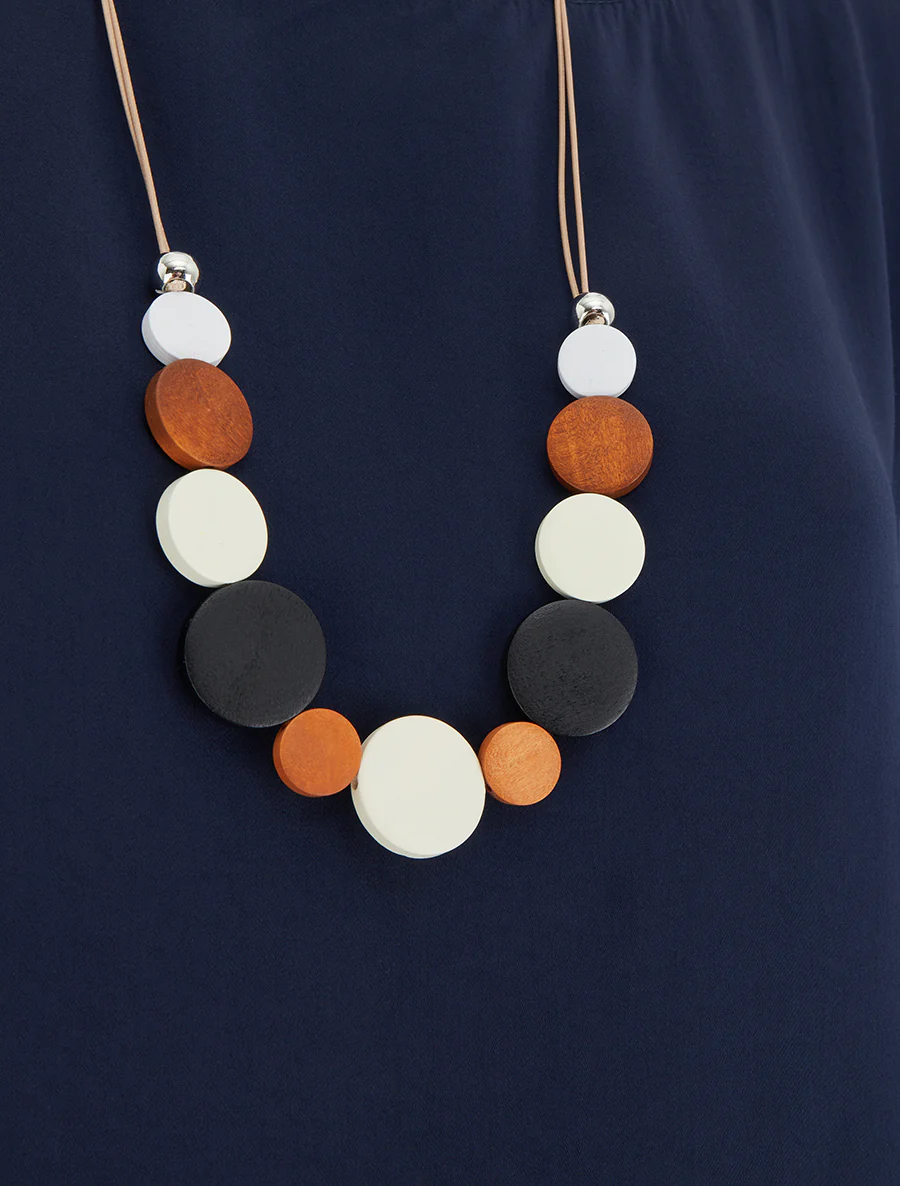 Top met korte mouwen - Marine - Image 3